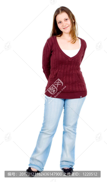 隨便的女孩站