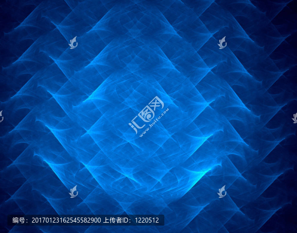 藍(lán)色的波浪