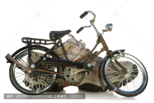 一個玩具自行車