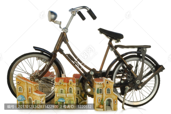 一種玩具自行車和小玩具城