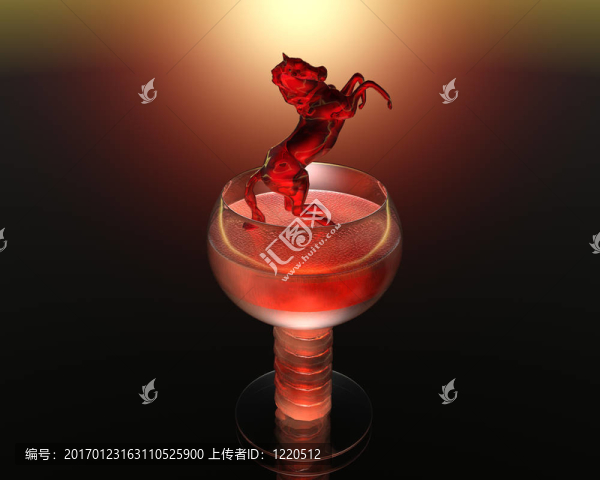 3D酷酒杯