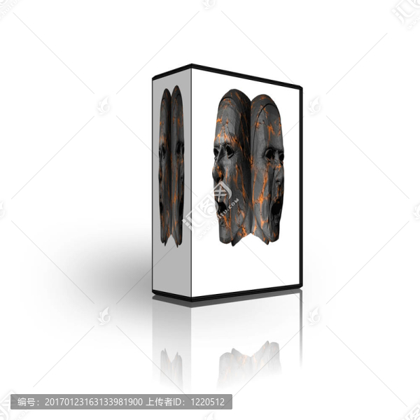 空白光盤(pán)盒模板
