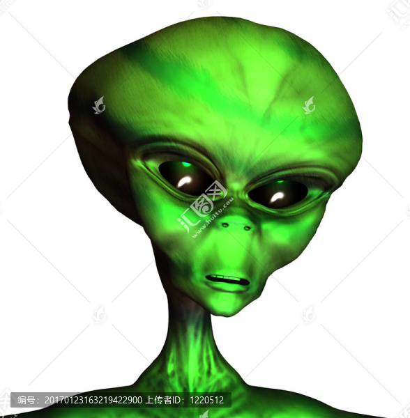 銀色的外星人