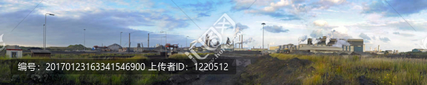 煉鋼廠全景
