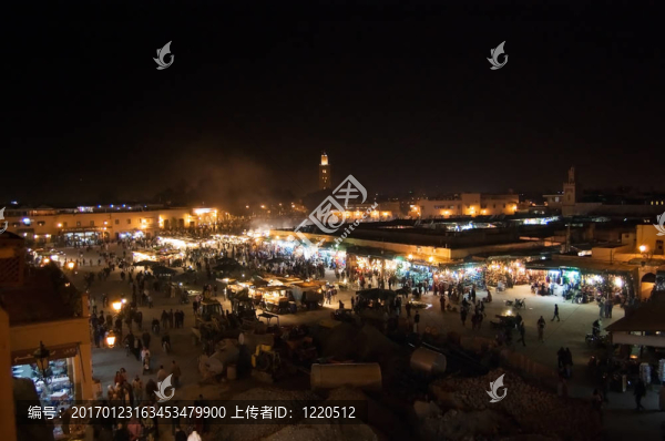 馬拉喀什Djemaa,el,Fna廣場(chǎng)