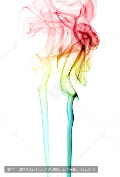 彩色煙霧背景