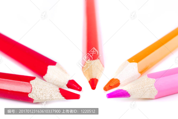 五彩色鉛筆
