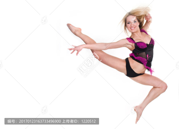 適應(yīng)靈活的金發(fā)女郎