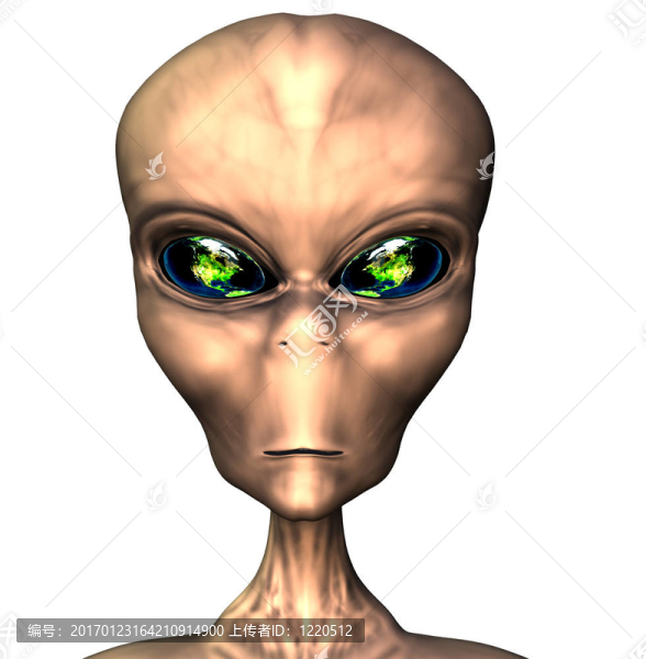 銀色的外星人