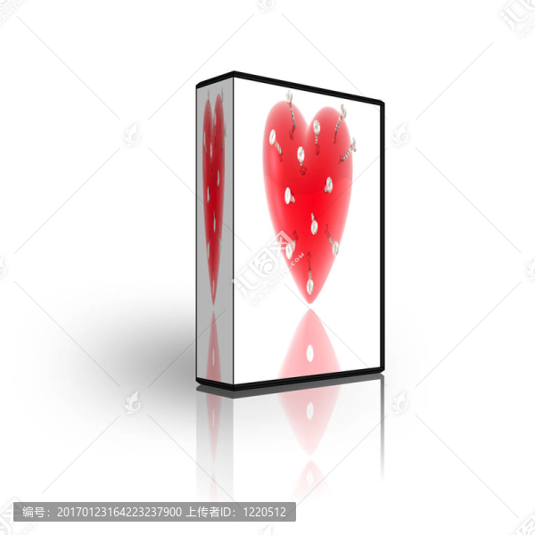 空白光盤盒模板