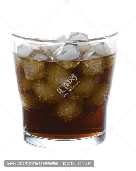 冰冷的可樂飲料