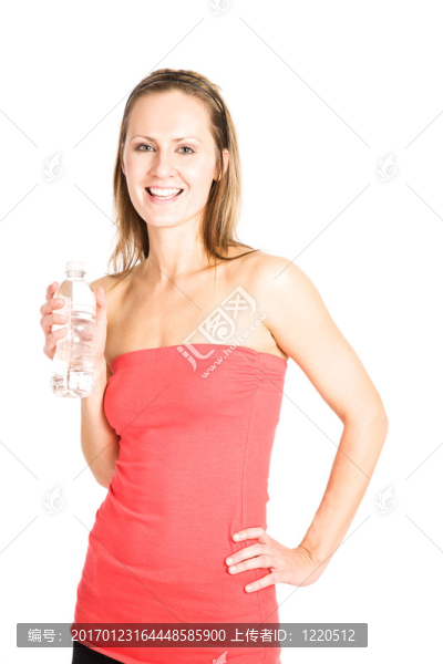 運動的女人