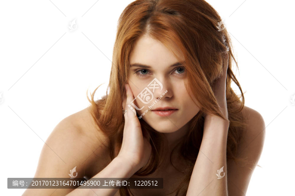 性感的紅發(fā)女郎