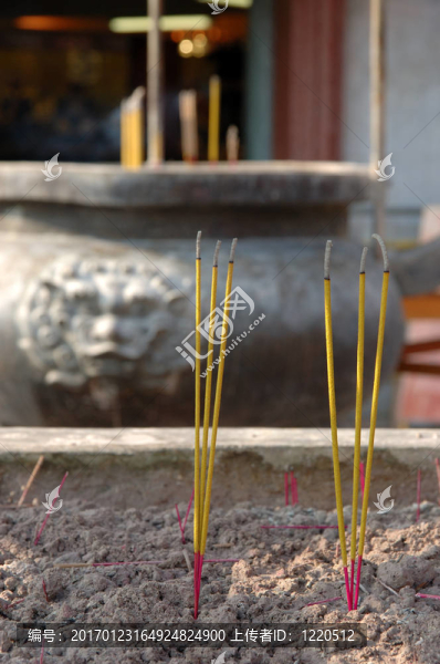中華寺的香棒