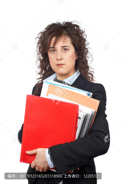 業(yè)務(wù)繁忙的女人