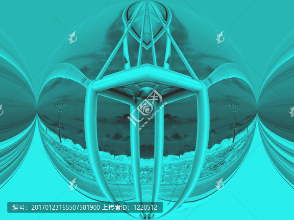 在水下的白色建筑