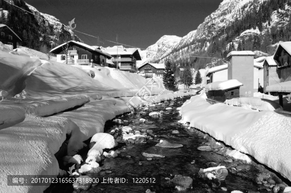 阿爾卑斯山村