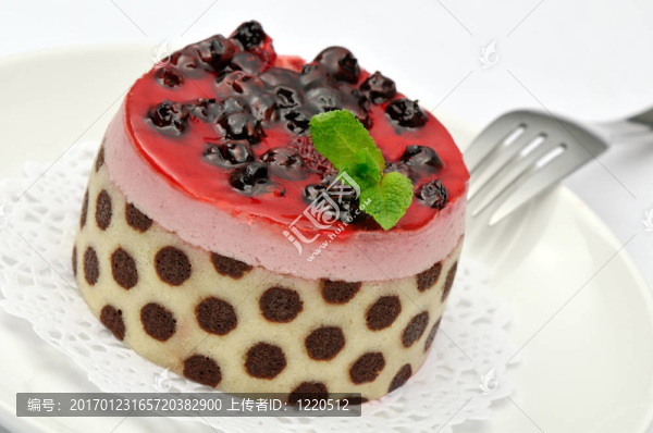 幻想的慕斯蛋糕