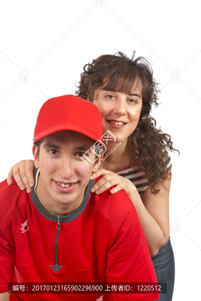 戀愛中的幸福的夫婦