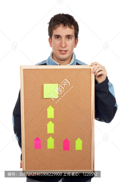 拿著筆記板