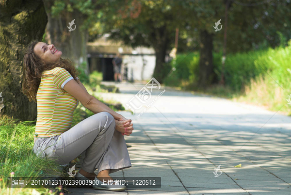 滿意的女孩