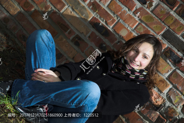 微笑的女孩