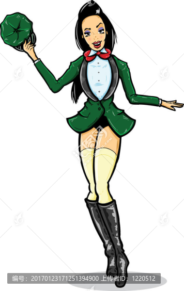 性感女司機(jī)引腳的風(fēng)格模型圖