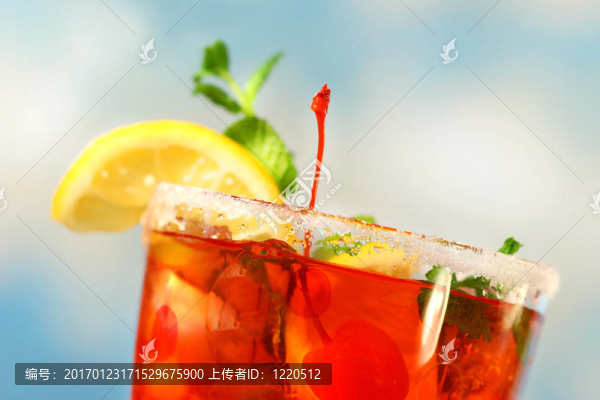熱帶飲料特寫