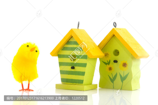 鳥(niǎo)屋的復(fù)活節(jié)小雞