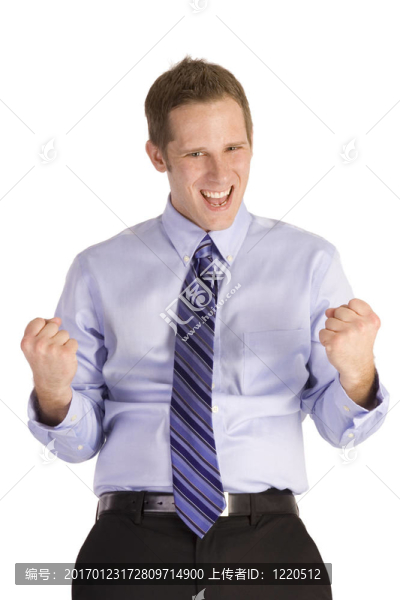 快樂的商人