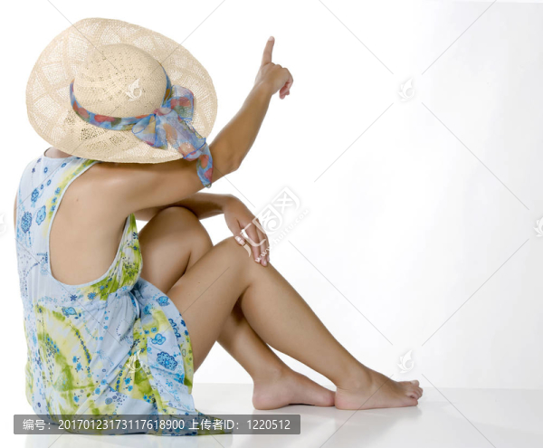 帶頂帽子的鄉(xiāng)下女人