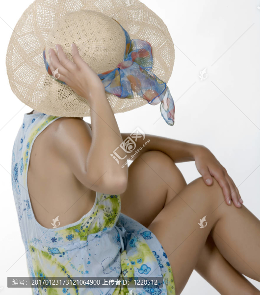 帶頂帽子的鄉(xiāng)下女人