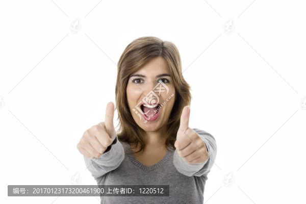 樂觀的女人