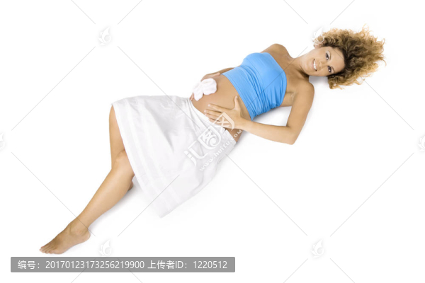 懷孕的女人