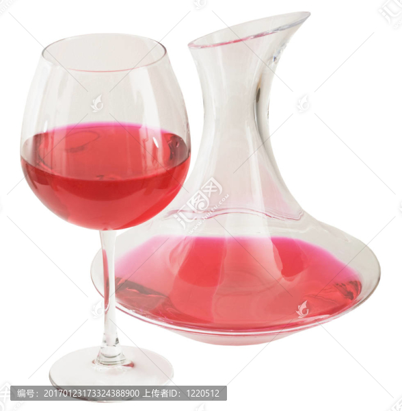酒瓶和酒杯