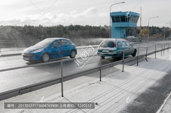 冬天的路