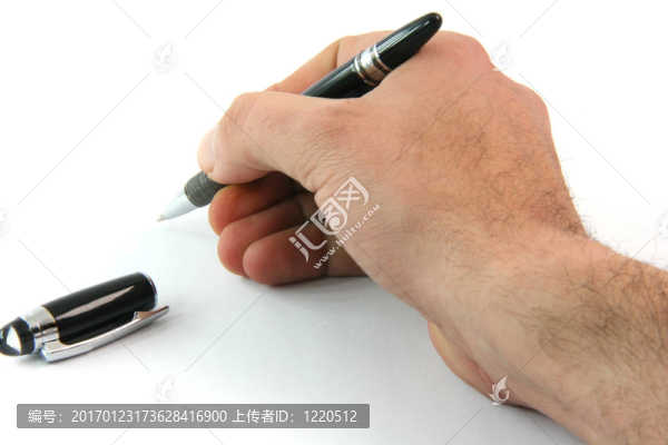 圓珠筆書寫
