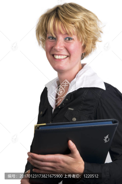年輕的女商人