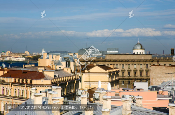 Saint,Petersburg從屋頂