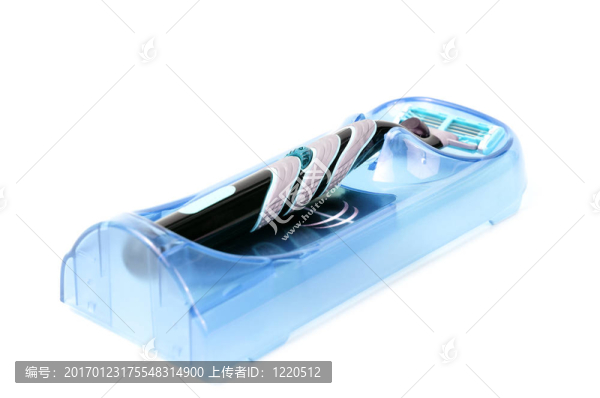 藍(lán)色的剃須刀