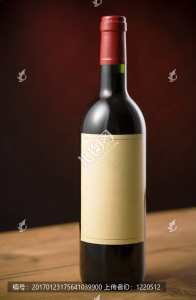 一瓶紅葡萄酒