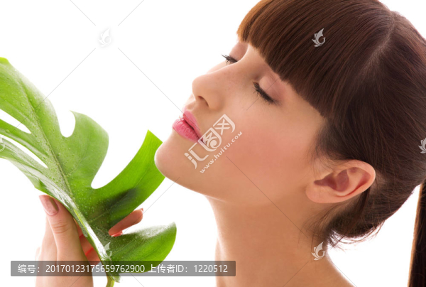 綠葉女人