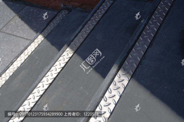 城市陰影和樓梯