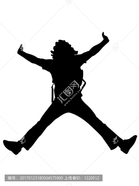 年輕人跳得很高