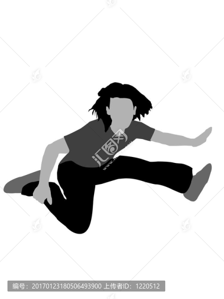 空氣中的年輕人