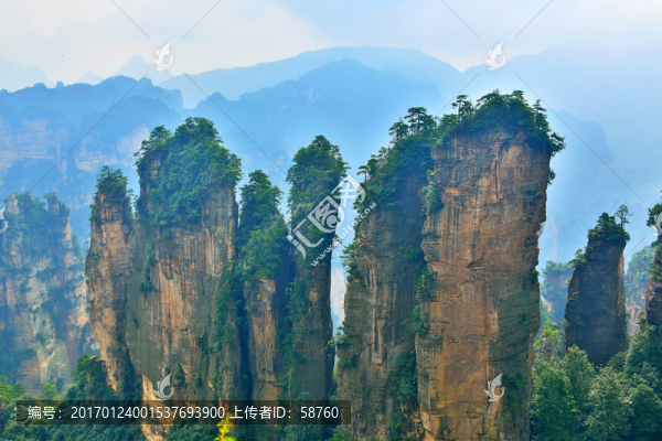 張家界石峰景觀