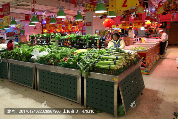 超市,賣(mài)場(chǎng),貨架,商店,生活用