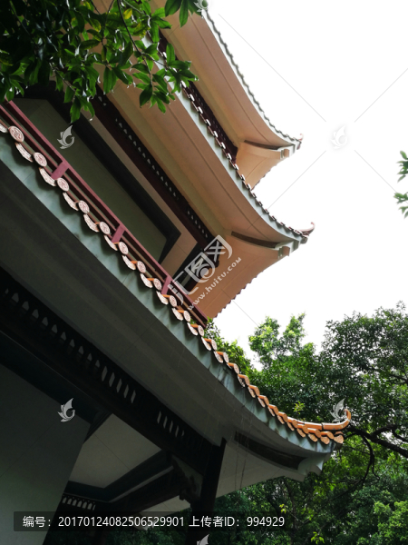 深圳東湖公園亭臺樓閣