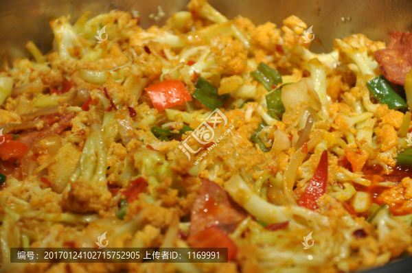 蛋炒花菜