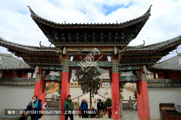 龜山寺,龜山大佛寺,門樓,牌樓